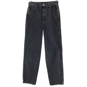 Khaite High-Rise Black Martin Denim Jeans Size 26